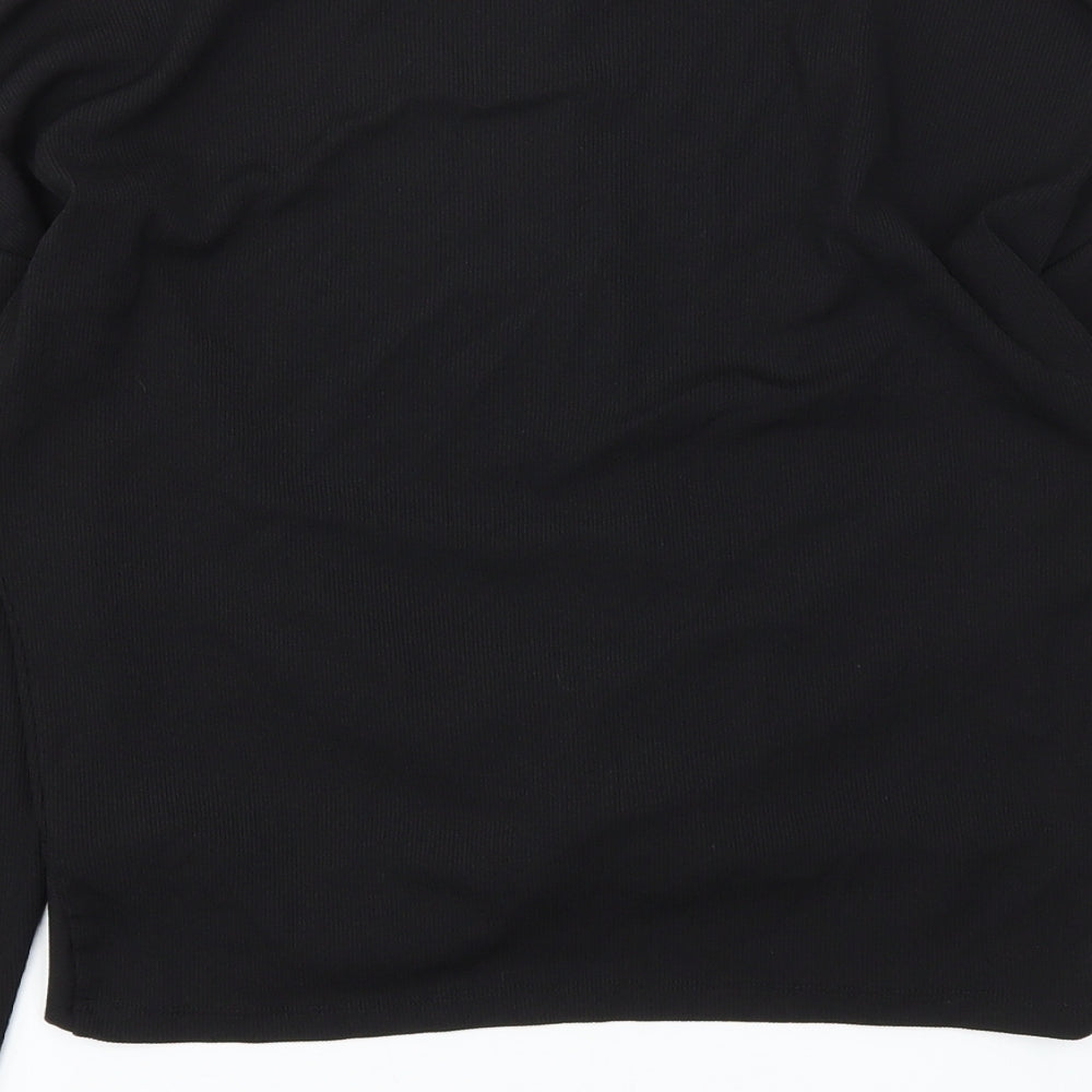 F&F Womens Black   Basic T-Shirt Size 12