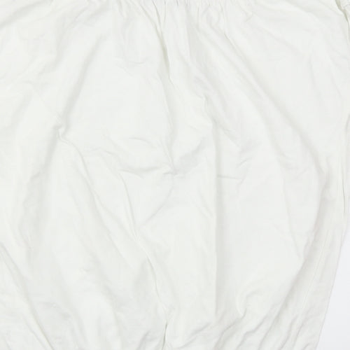 SOUTH  Womens White   Basic T-Shirt Size 12