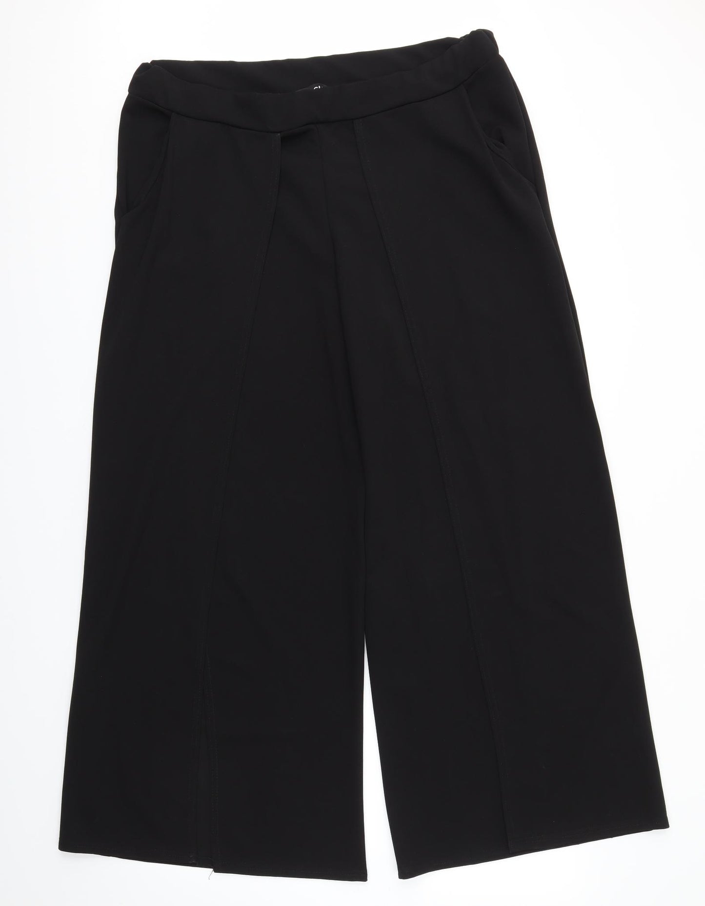 Lasula Womens Black   Trousers  Size 20 L29 in