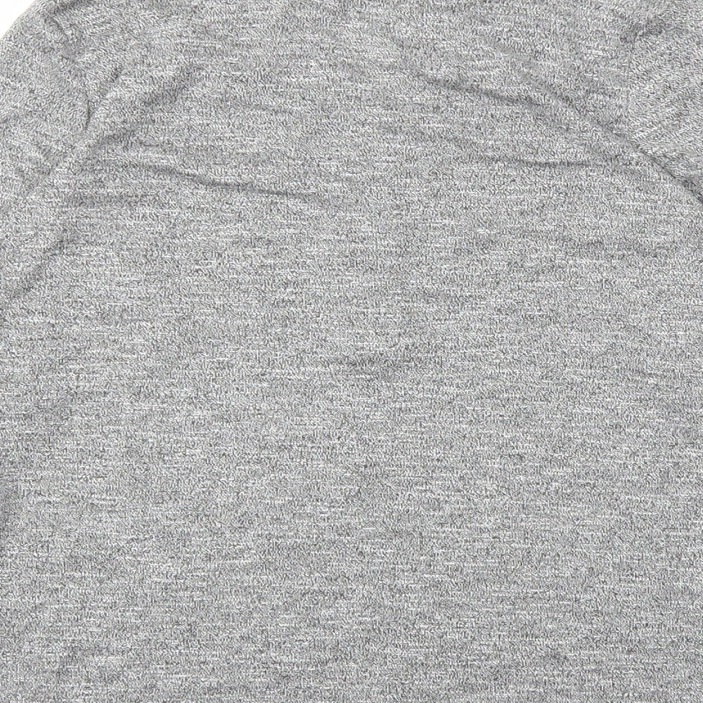 Papaya Womens Grey   Basic T-Shirt Size 12