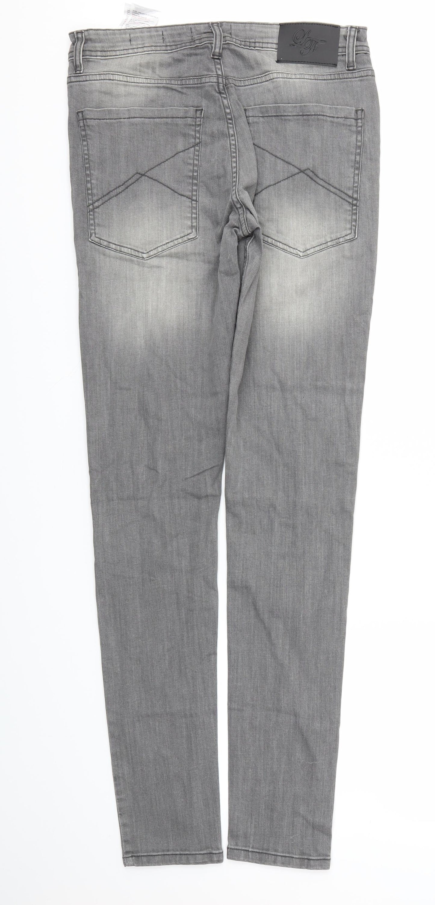 TOKYO Womens Grey   Skinny Jeans Size 32 L33 in