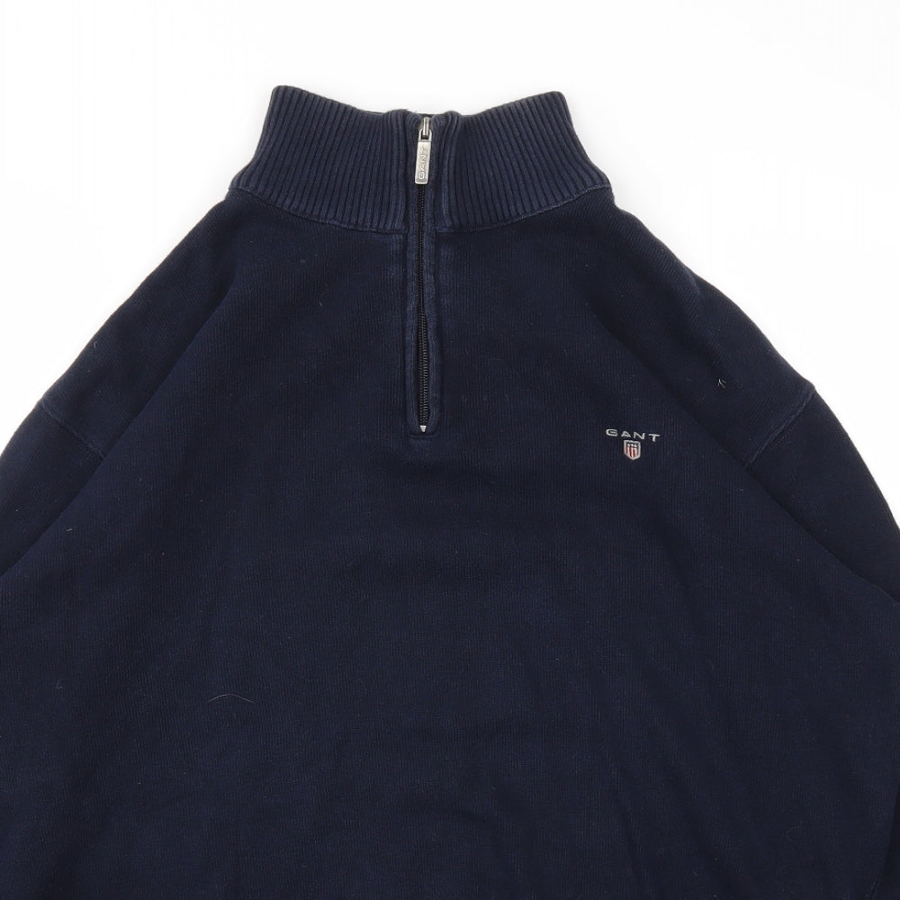 GANT Mens Blue   Pullover Sweatshirt Size L