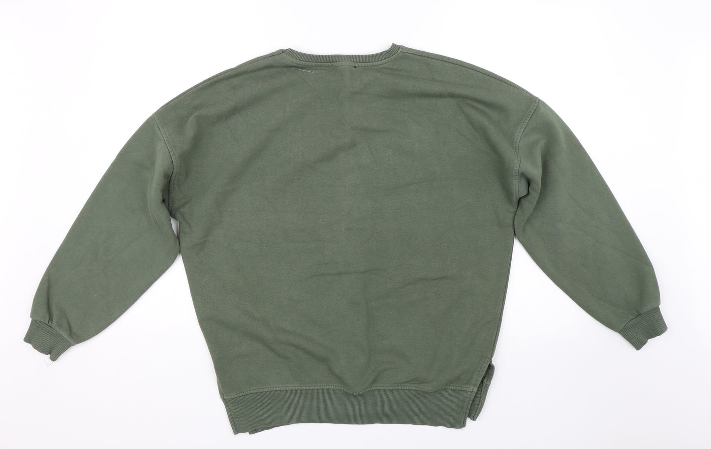 New Look Womens Green   Pullover Sweatshirt Size 10