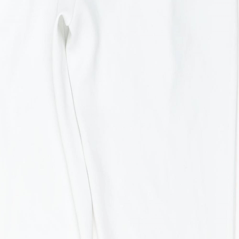 River Island Womens White   Dress Pants Trousers Size 10