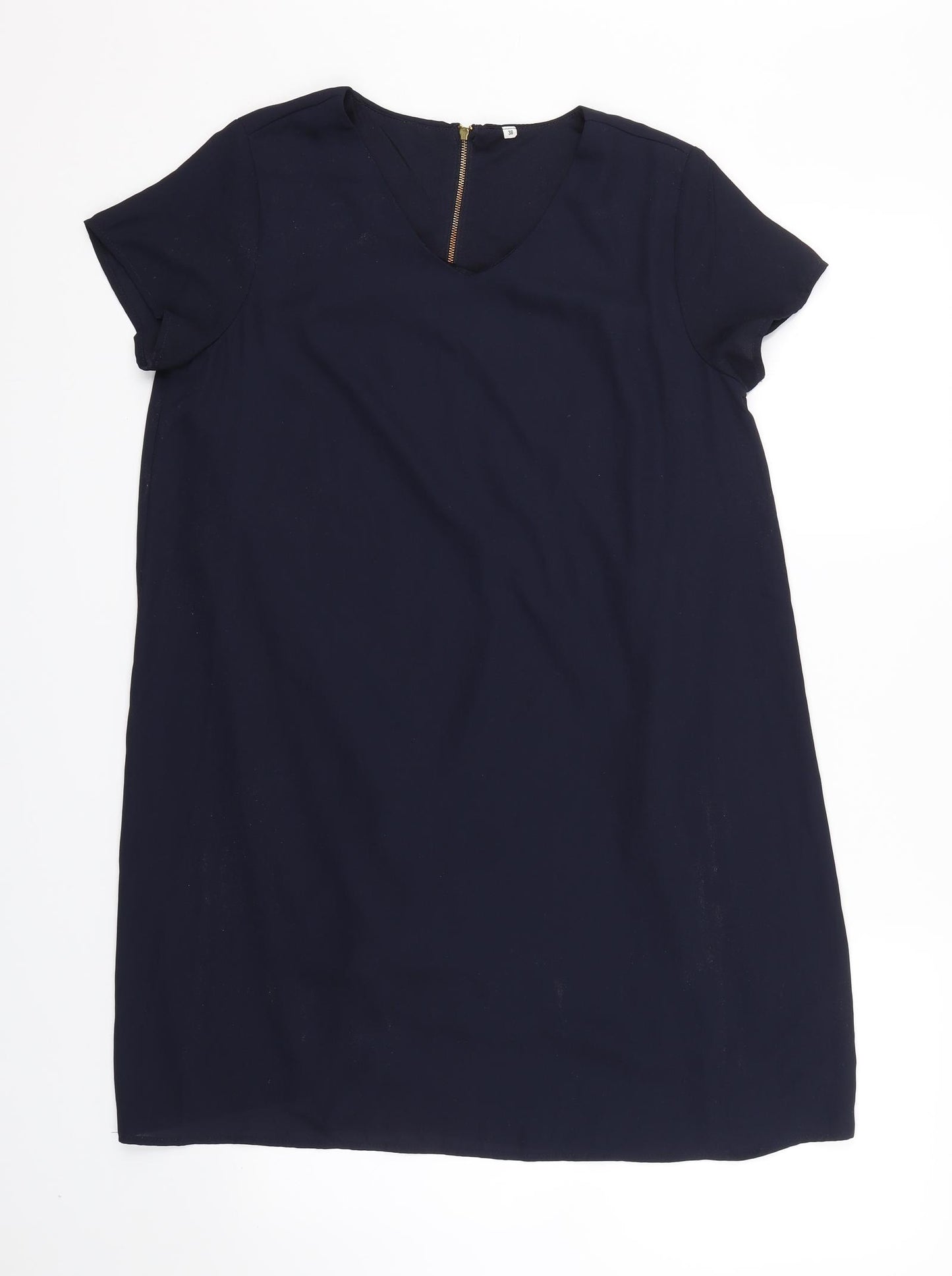 Preworn Womens Blue   Basic T-Shirt Size 6  - formal office work