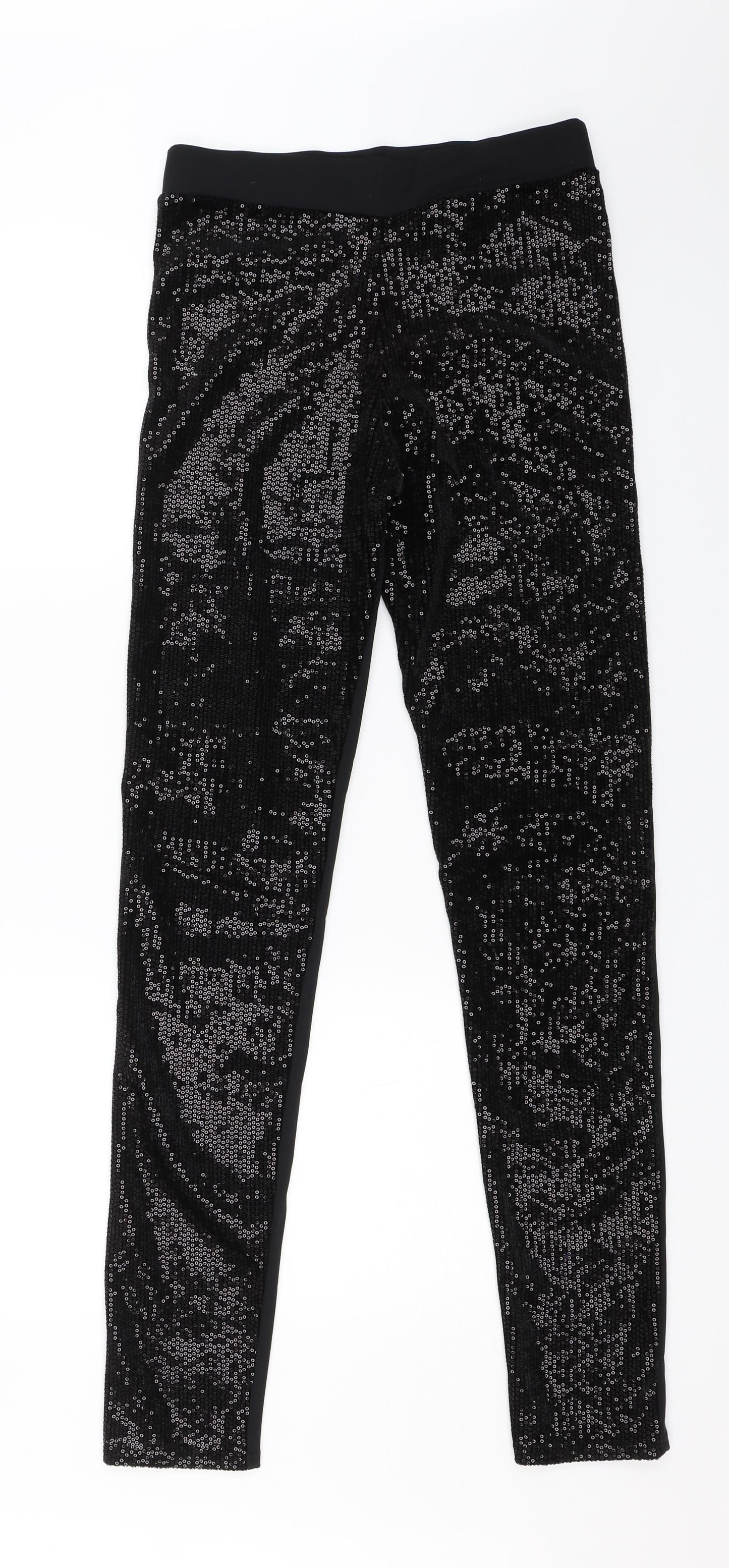 Calzendonia Womens Black   Dress Pants Trousers Size L