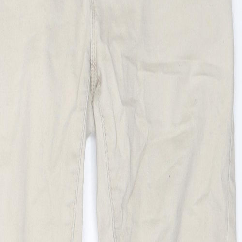Camaieu Womens Beige   Chino Trousers Size S L26 in