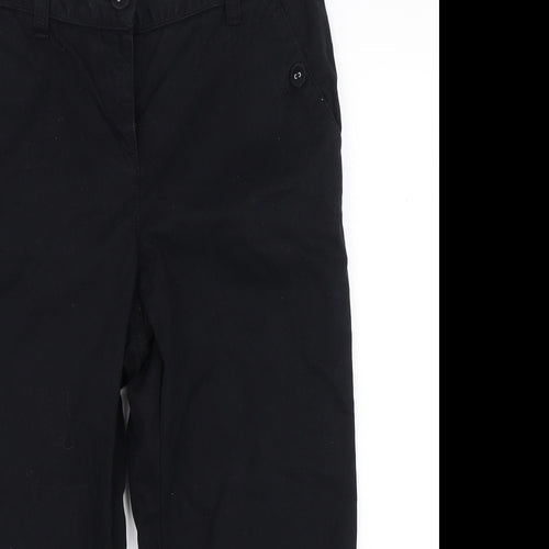 M&S Womens Black   Trousers  Size 12