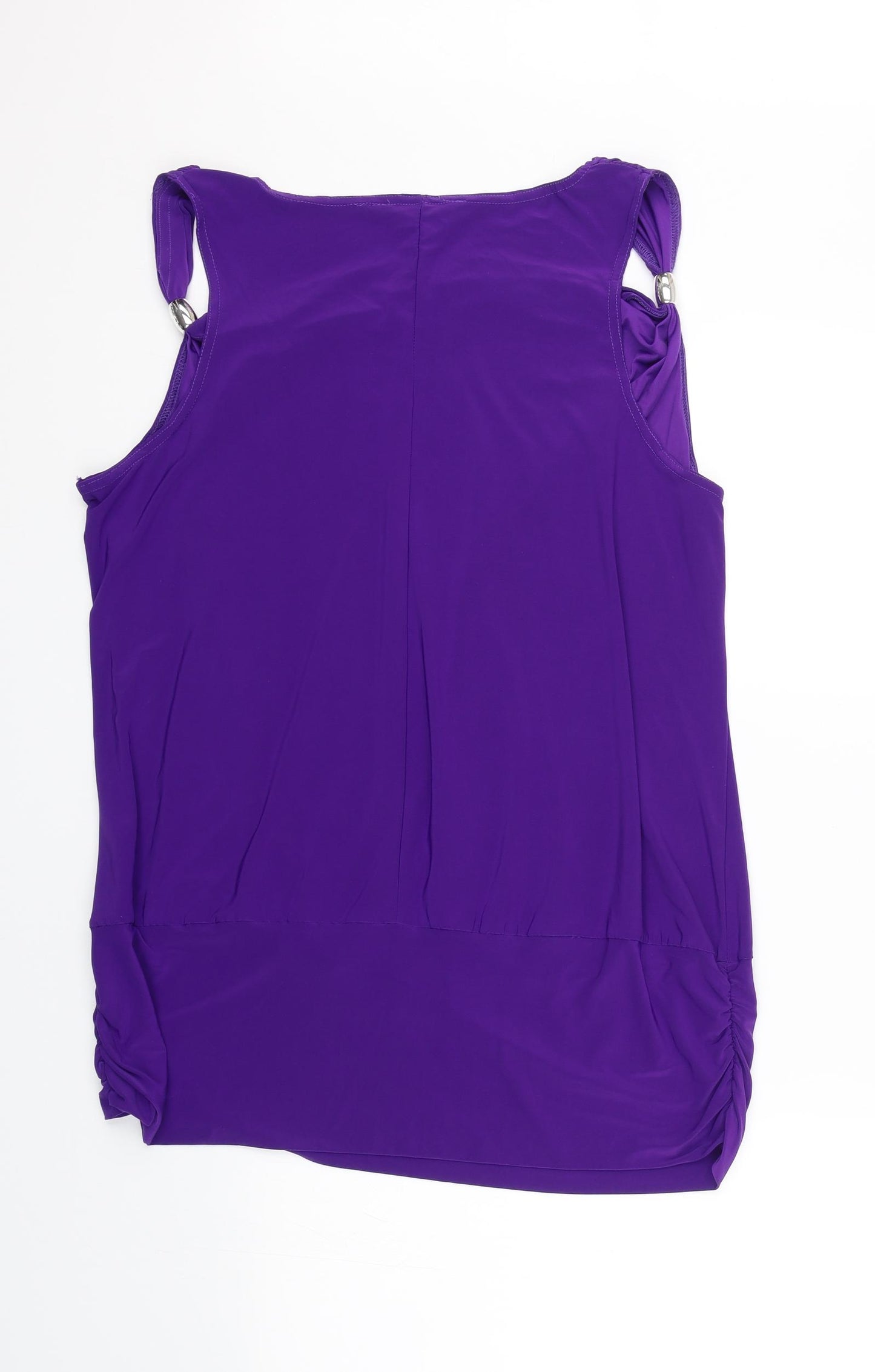 New Look Womens Purple   Wrap Tank Size 16