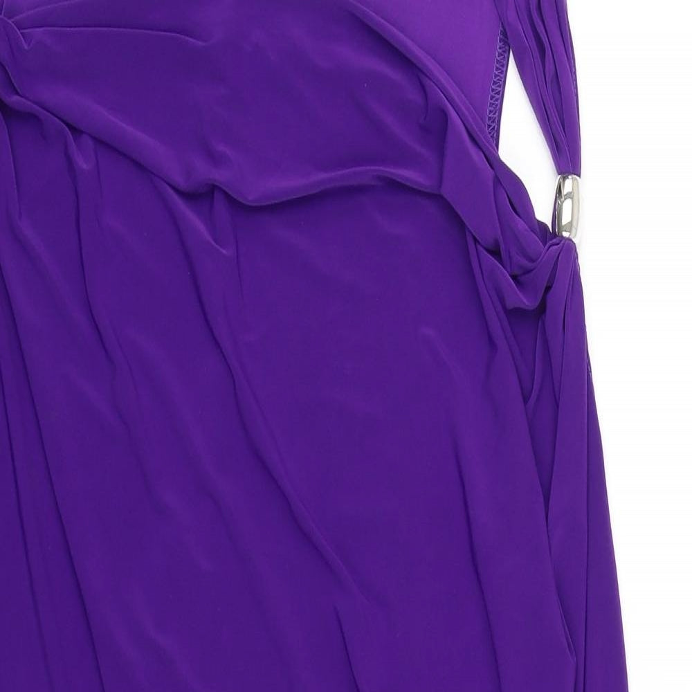 New Look Womens Purple   Wrap Tank Size 16