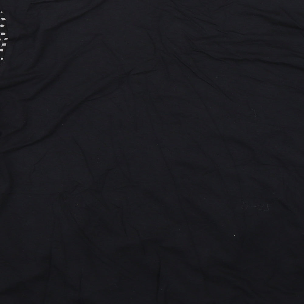 George Womens Black Polka Dot  Basic T-Shirt Size 18  - formal office work