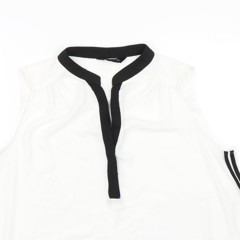 Yours Womens White   Basic T-Shirt Size 18  - Transparent