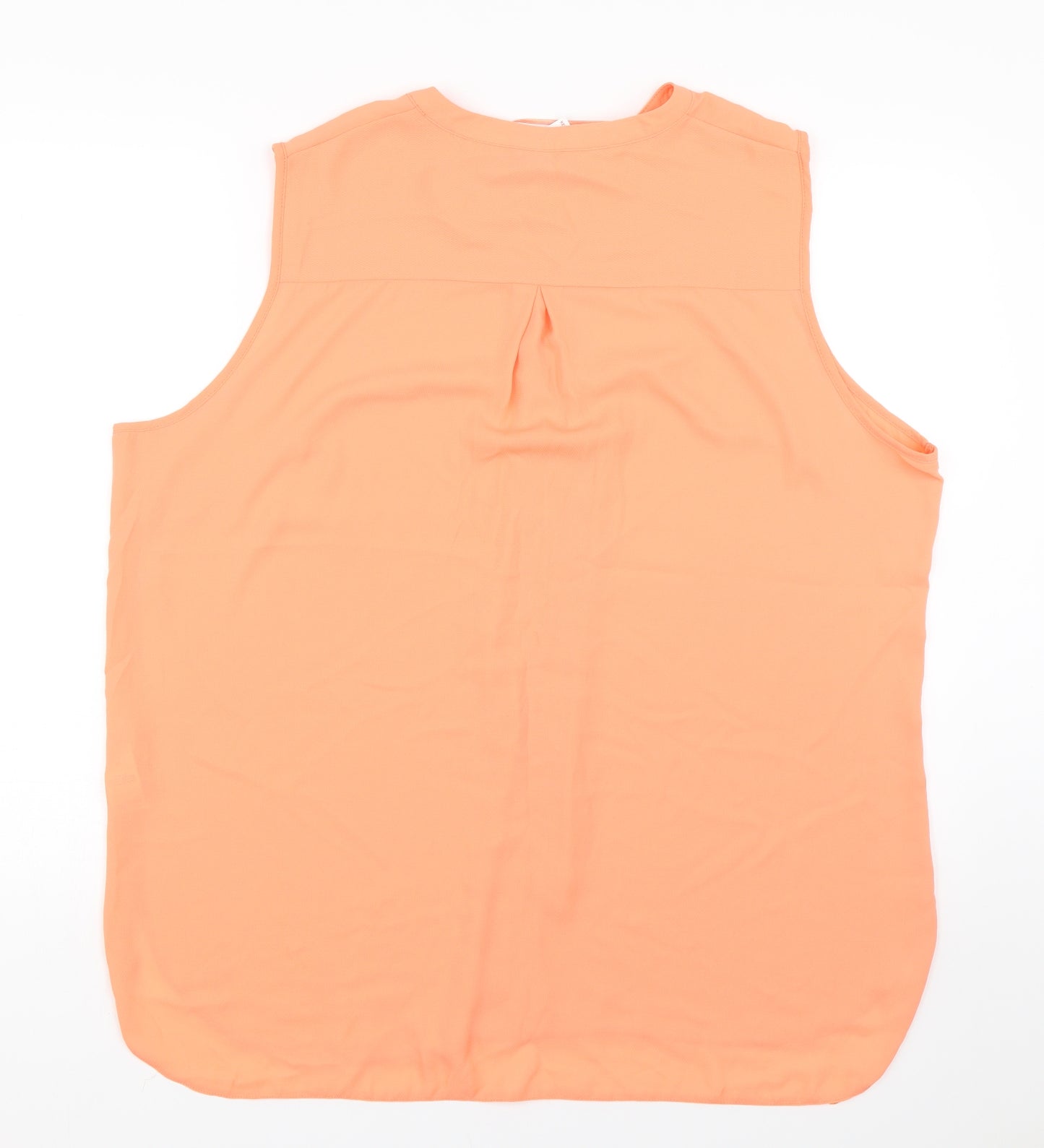 F&F Womens Orange   Basic Tank Size 22  - summer
