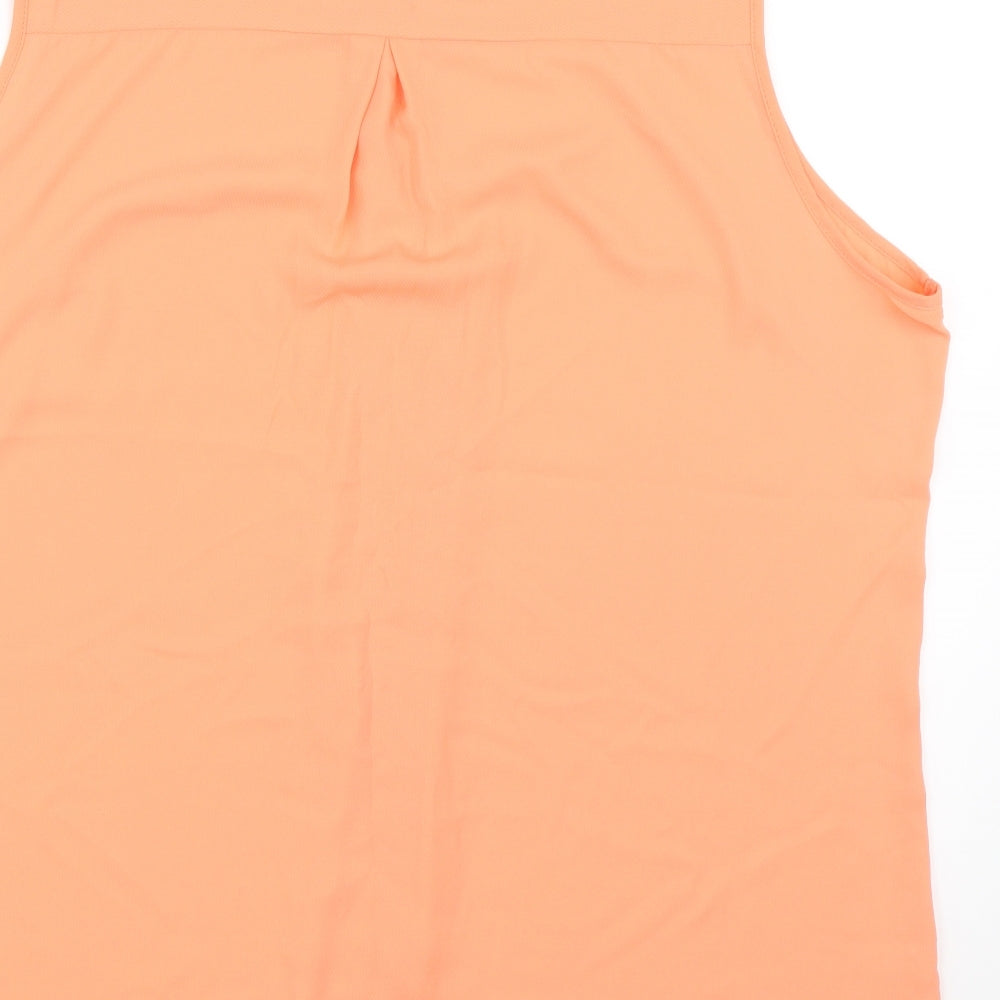 F&F Womens Orange   Basic Tank Size 22  - summer