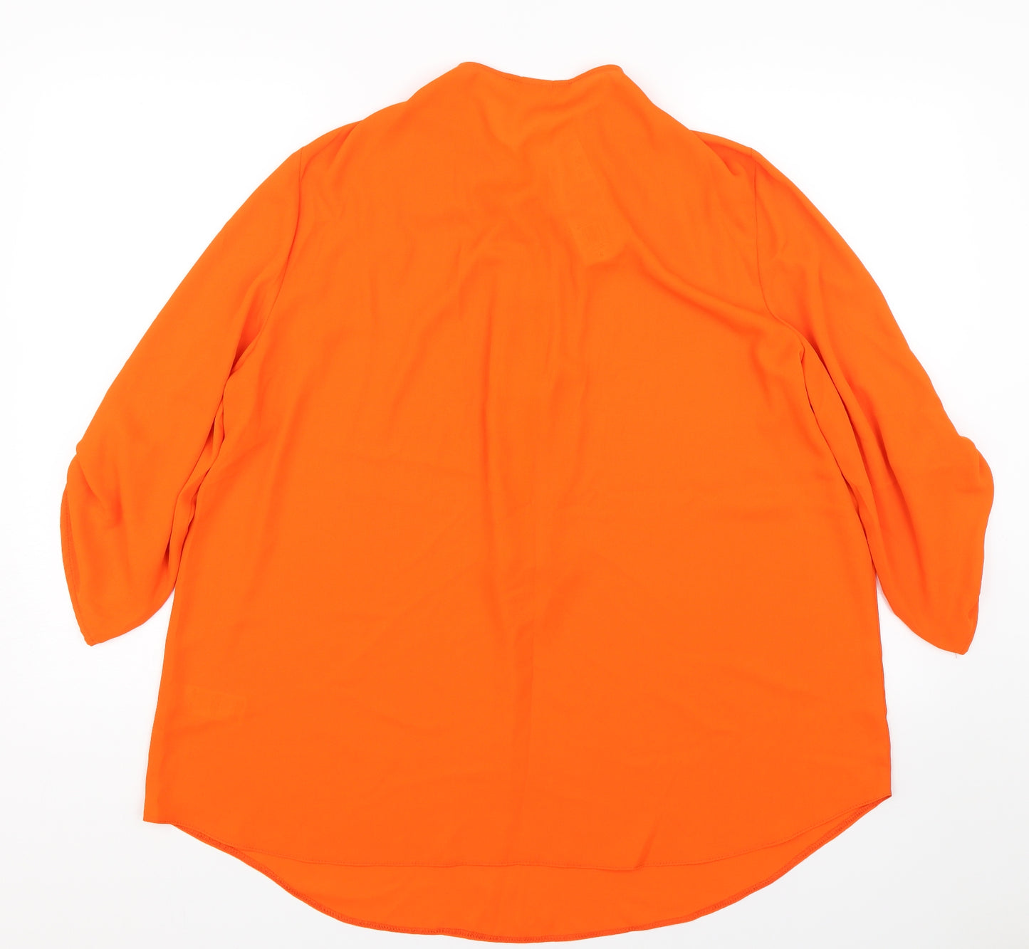 F&F Womens Orange   Basic Blouse Size 22