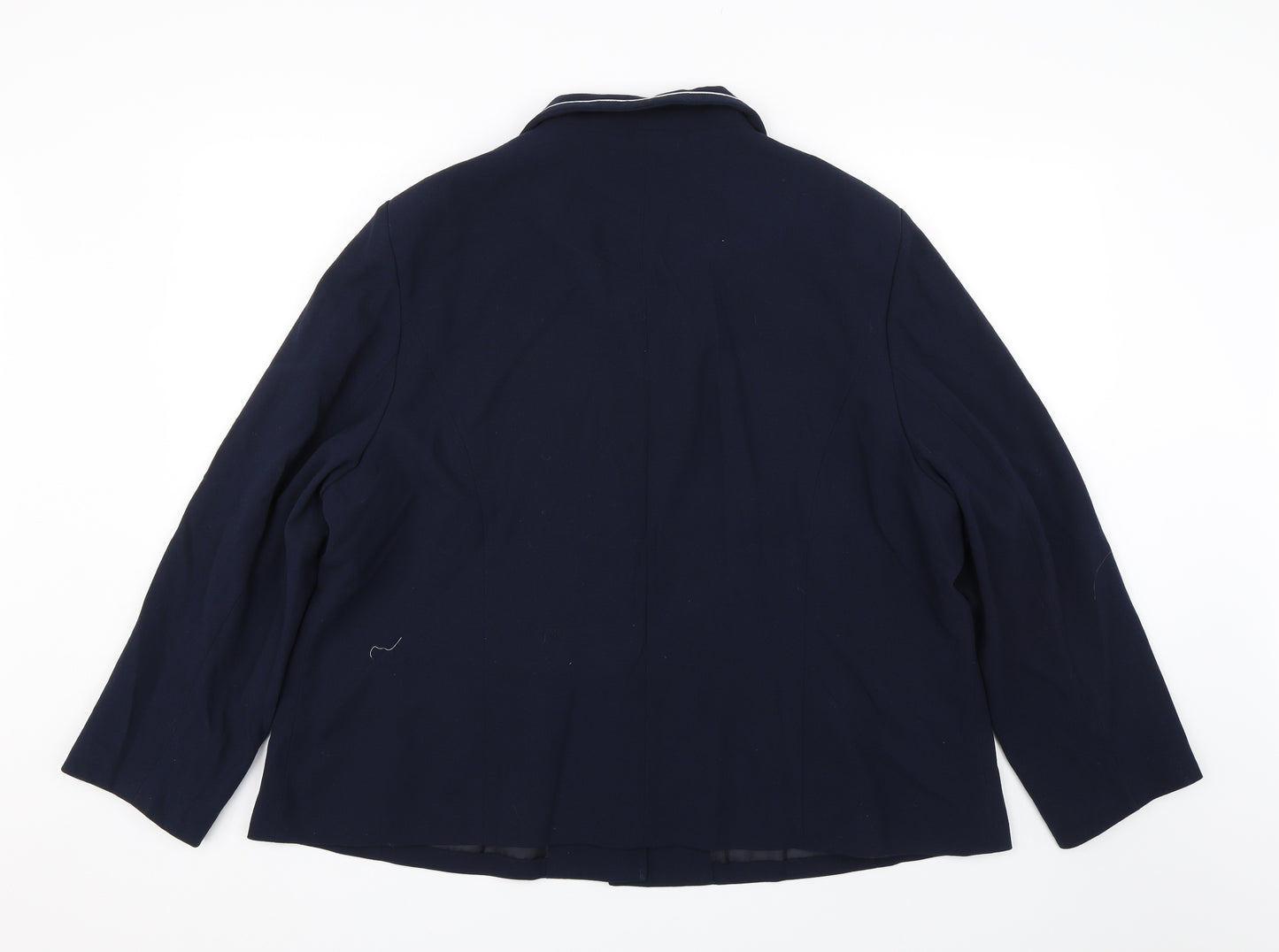 Autonomy Womens Blue   Jacket Suit Jacket Size 22