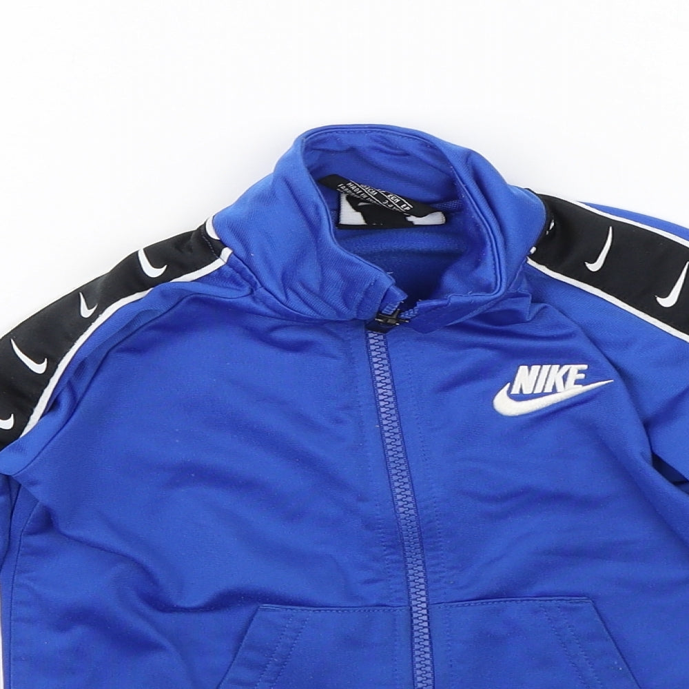 Nike Boys Blue   Full Zip Sweatshirt Size 3-4 Years