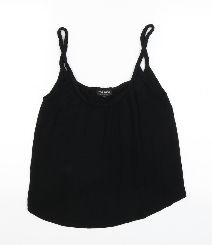Boohoo Womens Black Camisole Tank Size 6