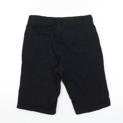Urban Outlaws Boys Black   Bermuda Shorts Size 11 Years