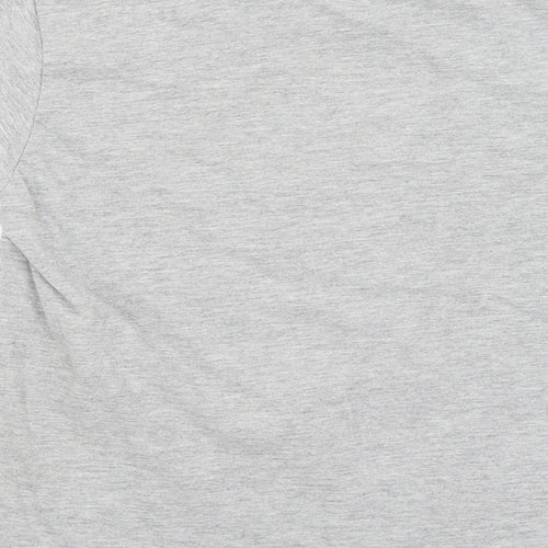 Gildan Boys Grey   Basic T-Shirt Size 10-11 Years  - Dick V Dom