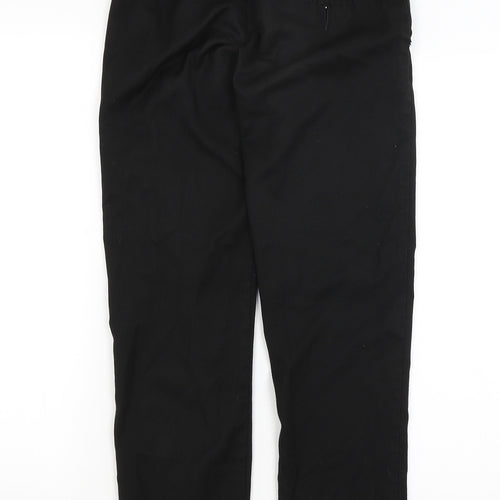 Preworn Womens Black   Trousers  Size 8 L27 in