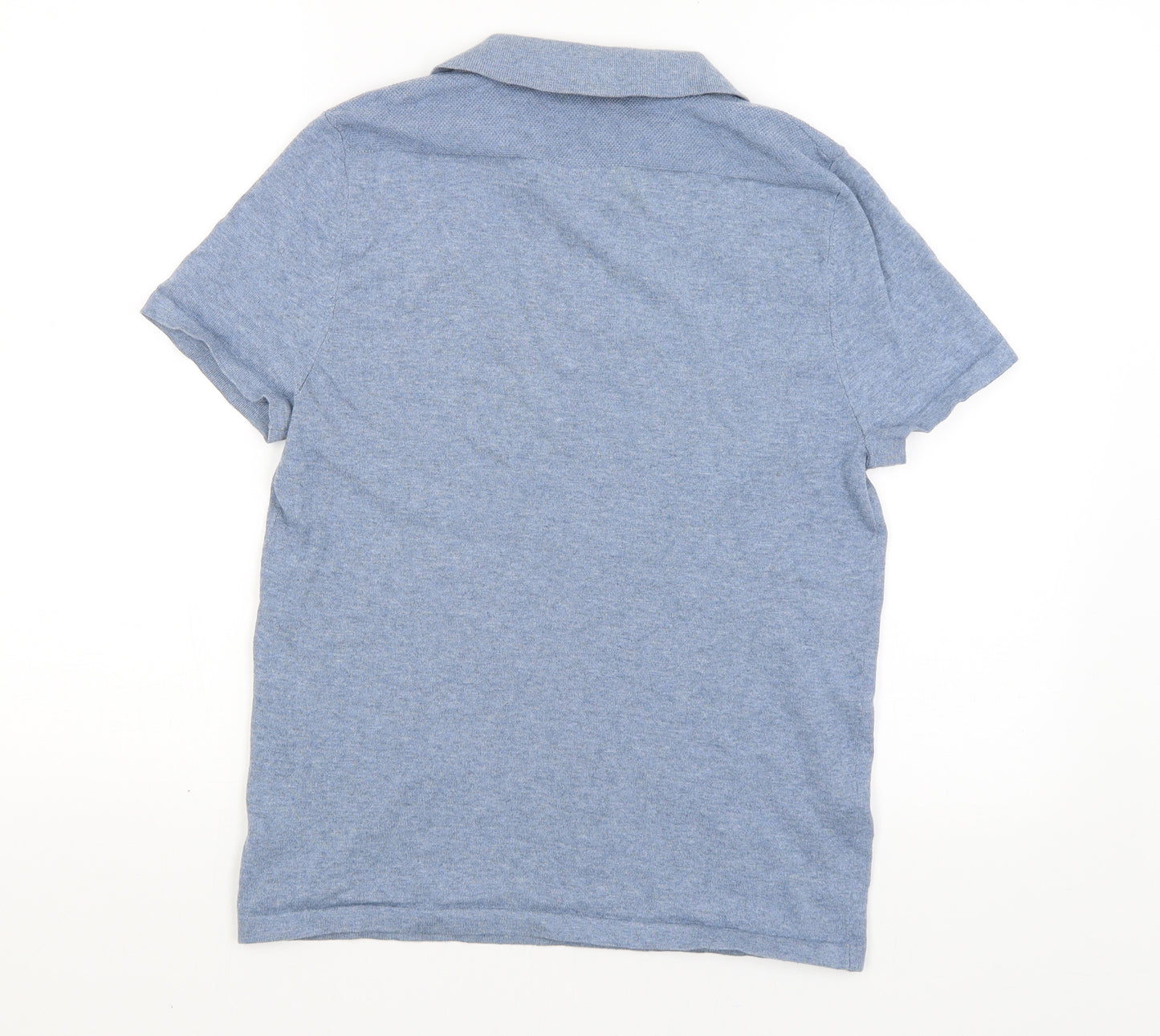 Nutmeg Mens Blue    Polo Size M