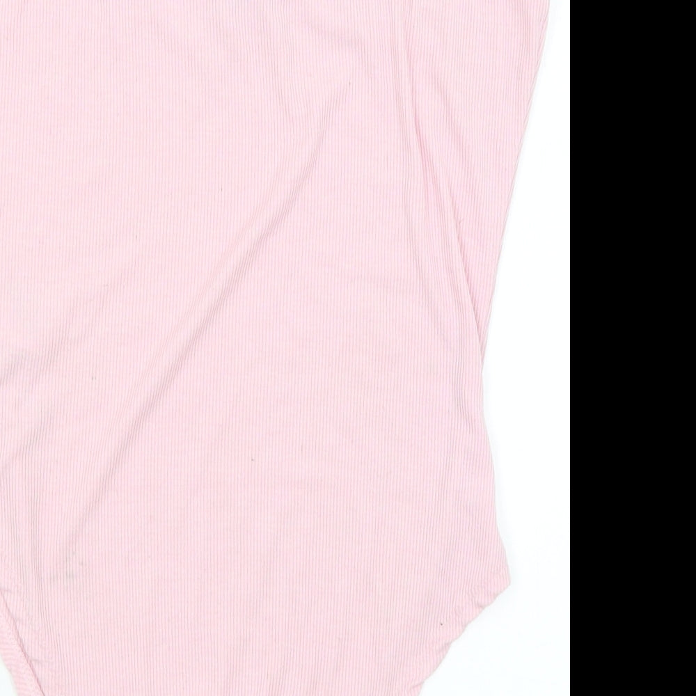 Primark Womens Pink   Bodysuit One-Piece Size 14