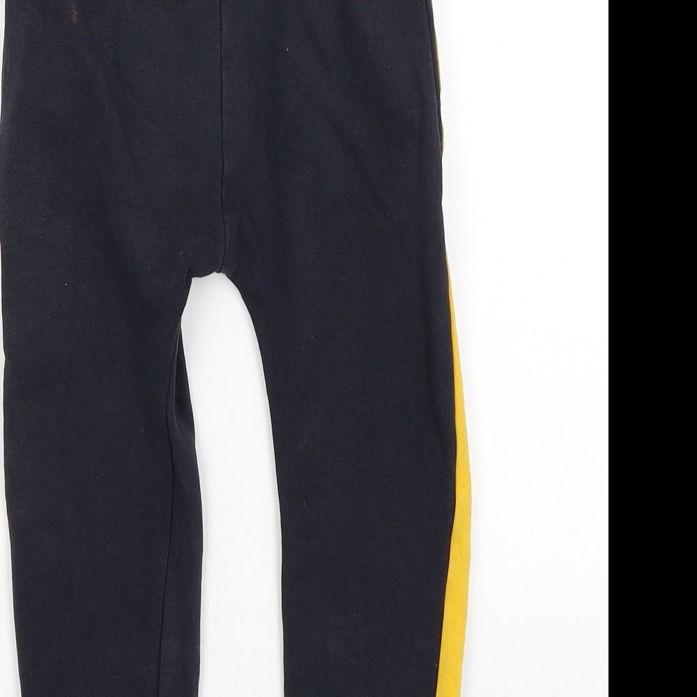 George Boys Blue   Jogger Trousers Size 3-4 Years