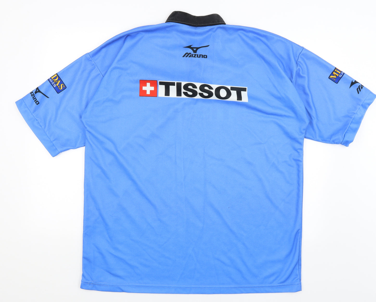 Preworn Mens Blue   Basic T-Shirt Size XL  - Football/Rugby