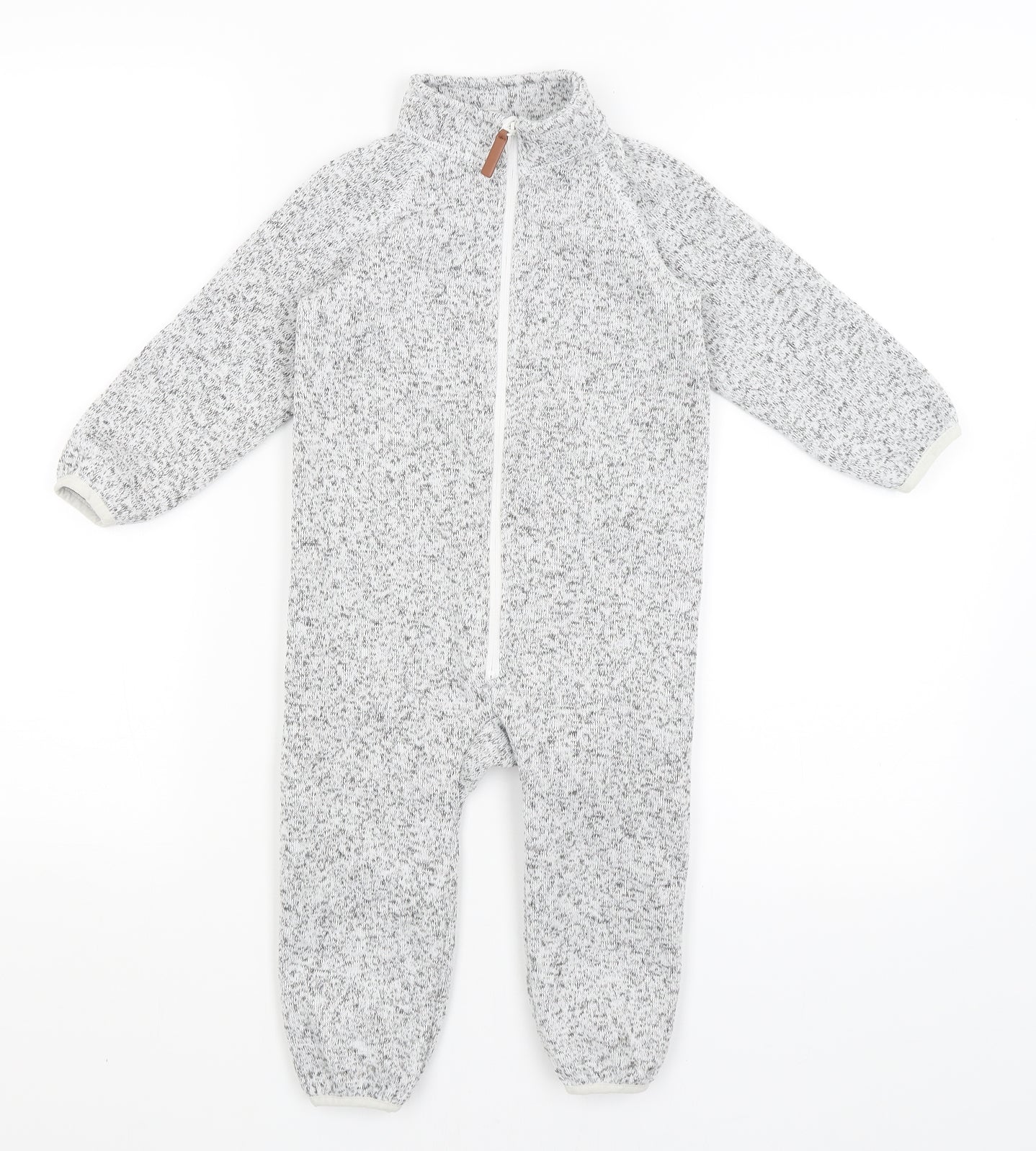 H&M Baby Grey   Babygrow One-Piece Size 12-18 Months