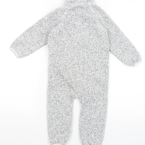 H&M Baby Grey   Babygrow One-Piece Size 12-18 Months