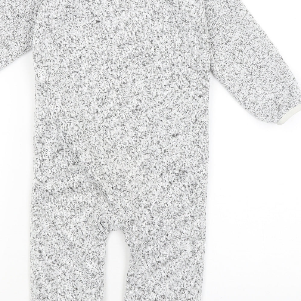 H&M Baby Grey   Babygrow One-Piece Size 12-18 Months