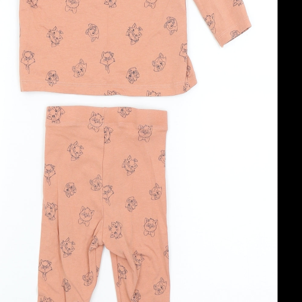 George Baby Pink   Trousers Set Outfit/Set Size 18-24 Months  - Aristocats