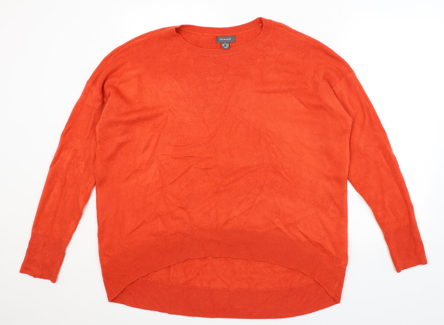 Primark Womens Red   Pullover Jumper Size 20