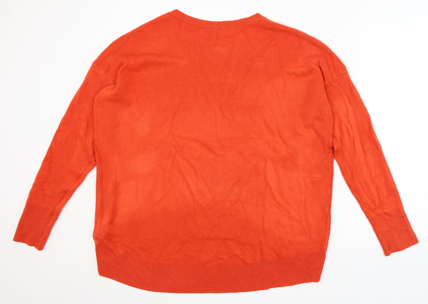 Primark Womens Red   Pullover Jumper Size 20