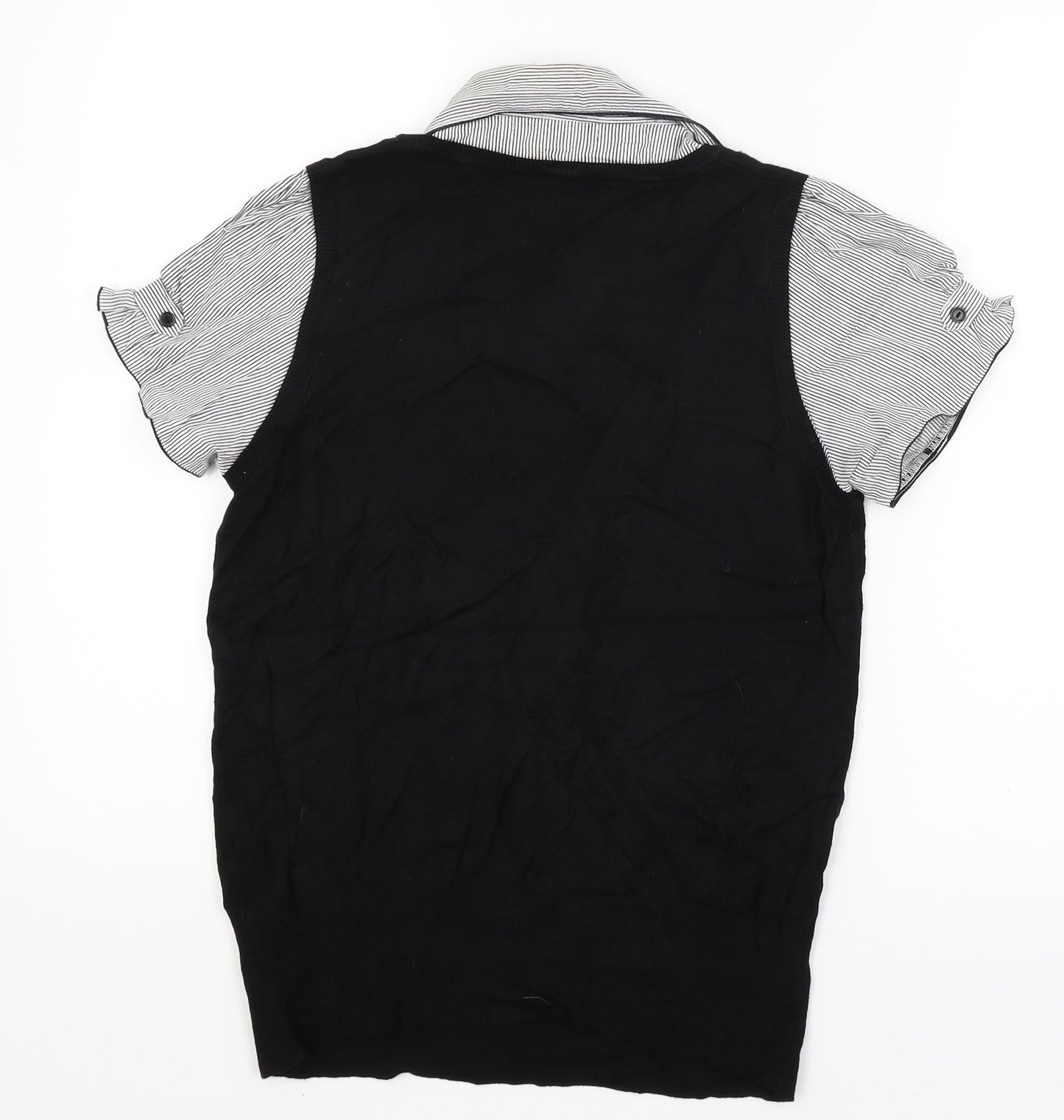 George Womens Black   Basic Blouse Size 14