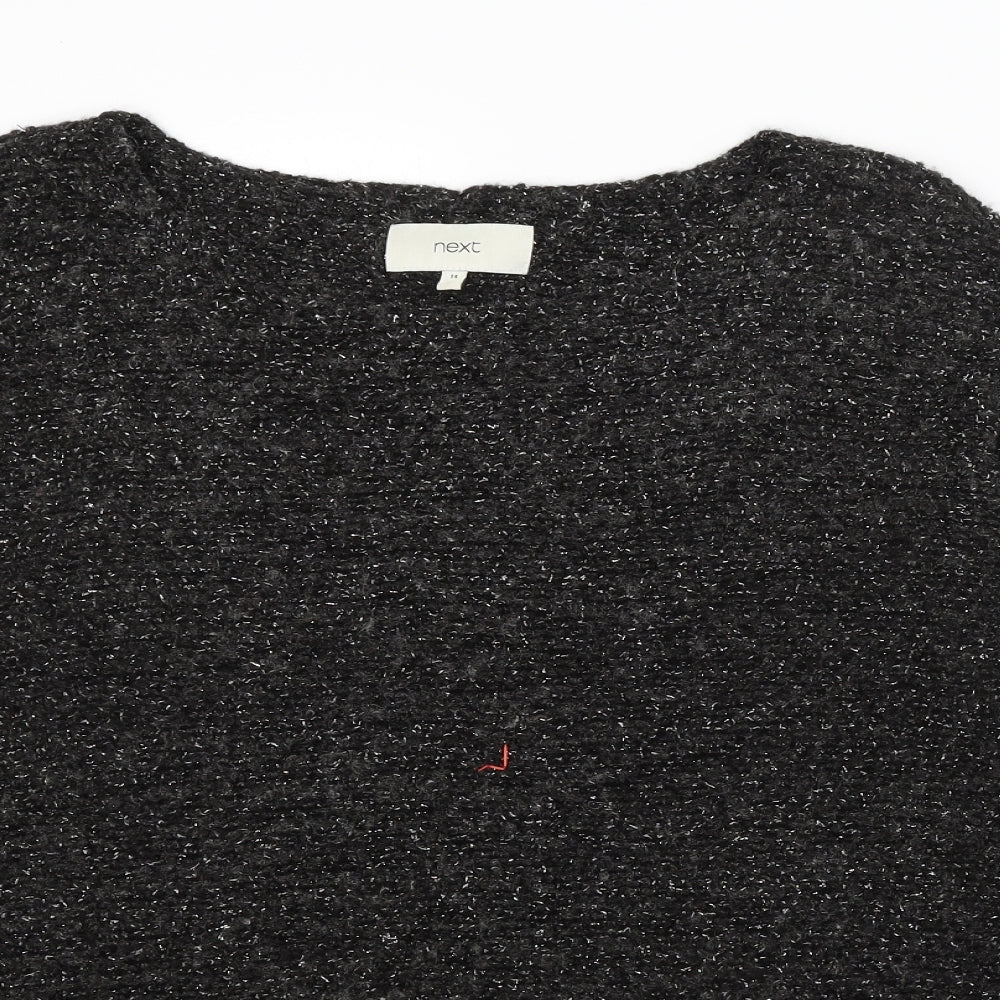 NEXT Womens Black   Pullover Jumper Size 14