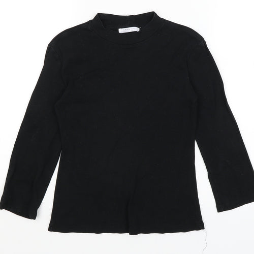 Zara Womens Black   Basic T-Shirt Size S