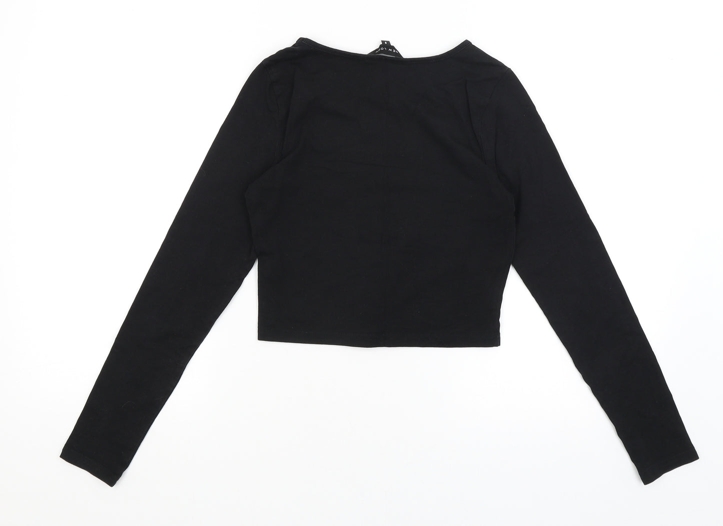 New Look Womens Black   Basic T-Shirt Size 8