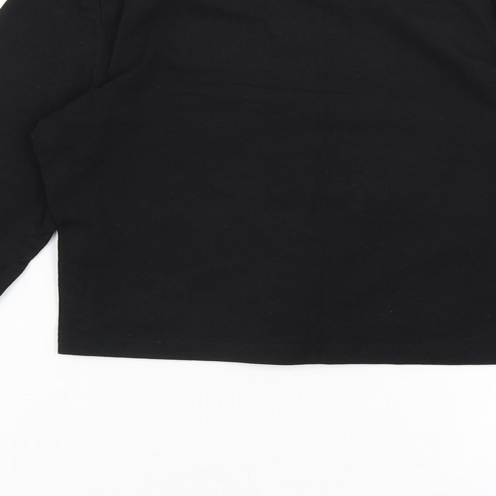 New Look Womens Black   Basic T-Shirt Size 8