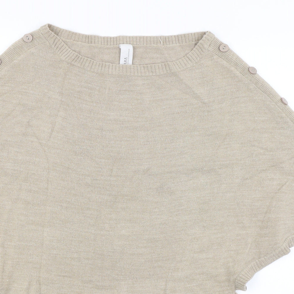 Zingara Womens Beige   Pullover Jumper Size 10