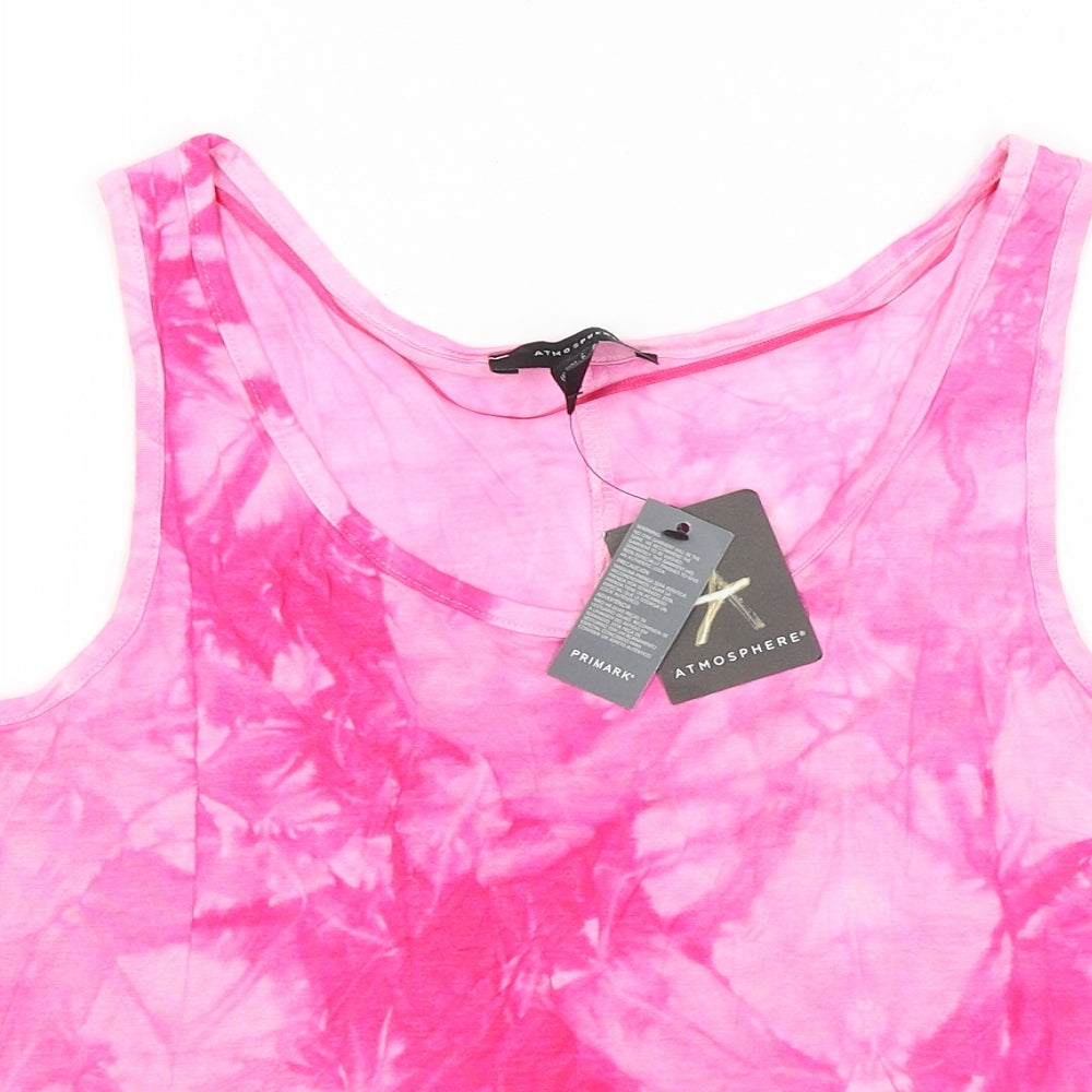 Atmosphere Womens Pink   Basic Tank Size 10