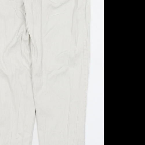 New Look Womens White   Straight Jeans Size 10 L26 in