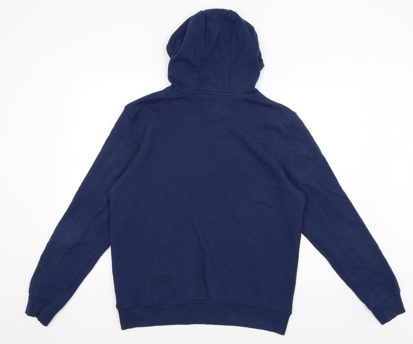 Cedar Wood State Mens Blue   Pullover Hoodie Size L