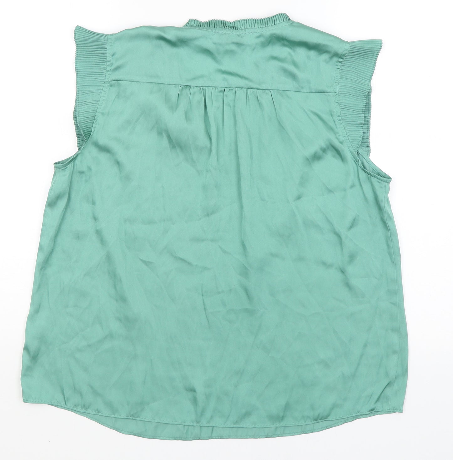 Soon Womens Green   Basic Blouse Size 16