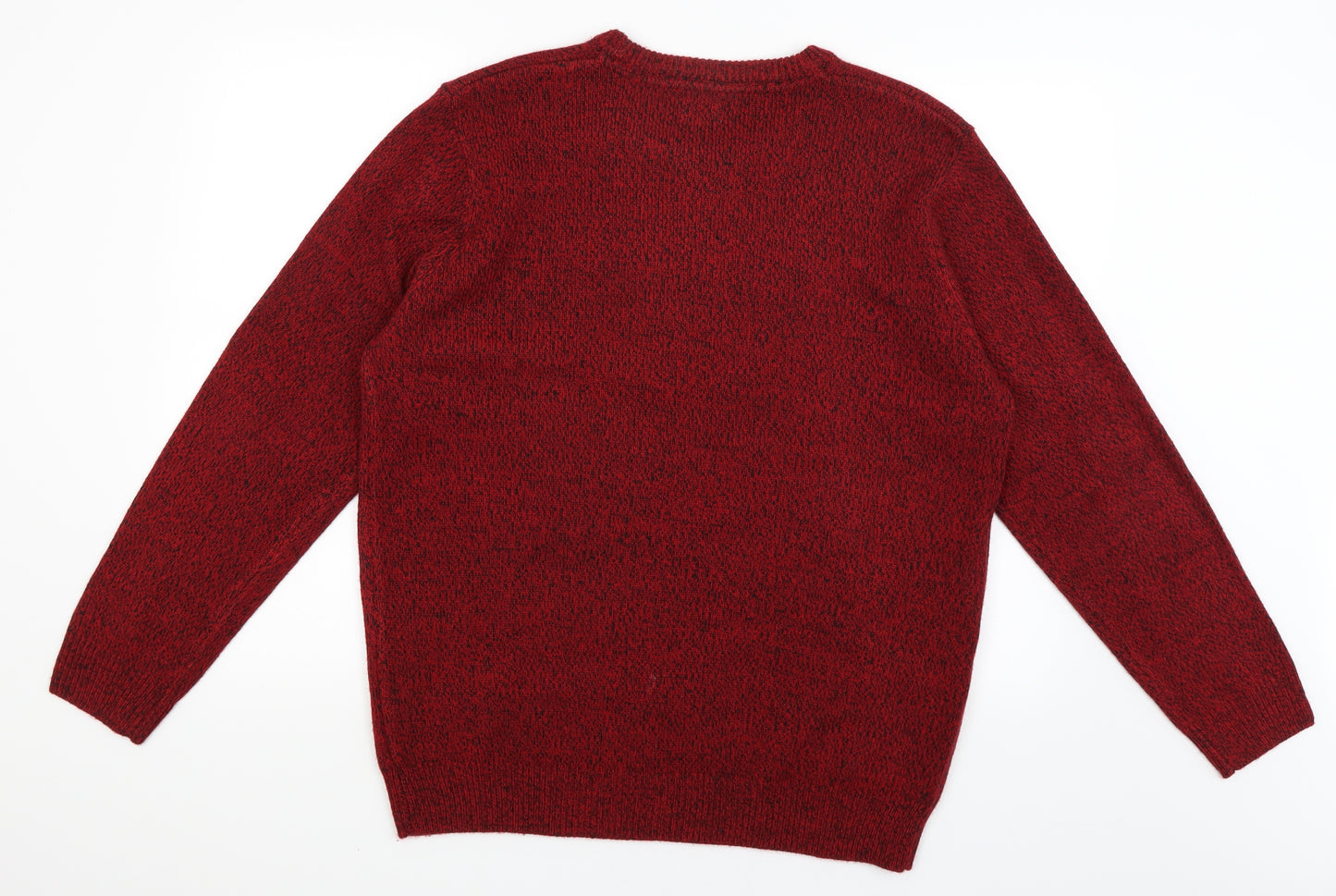Matalan Mens Red   Pullover Jumper Size L  - Christmas