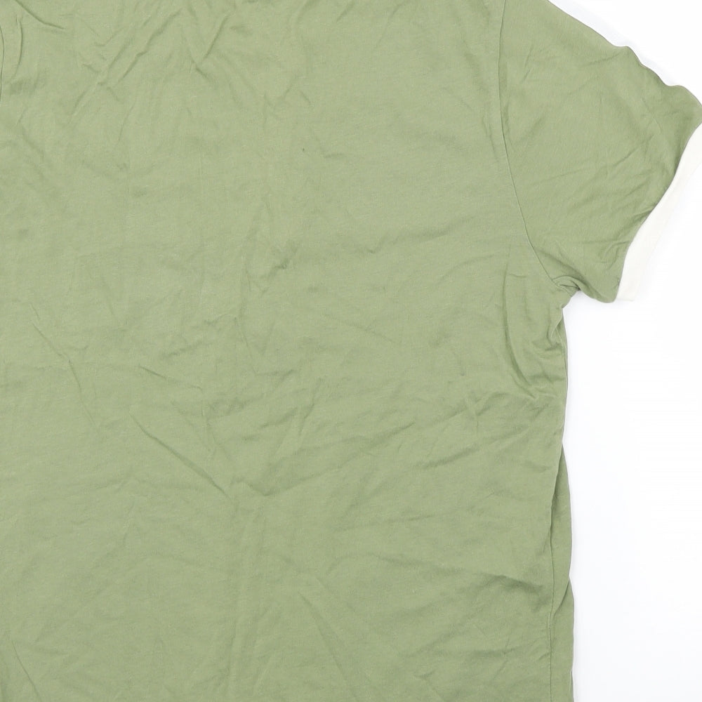 adidas Womens Green   Basic T-Shirt Size 10