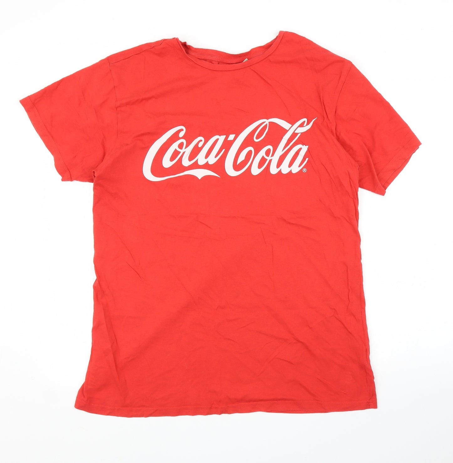 ASOS Mens Red    T-Shirt Size M  - Coca-Cola