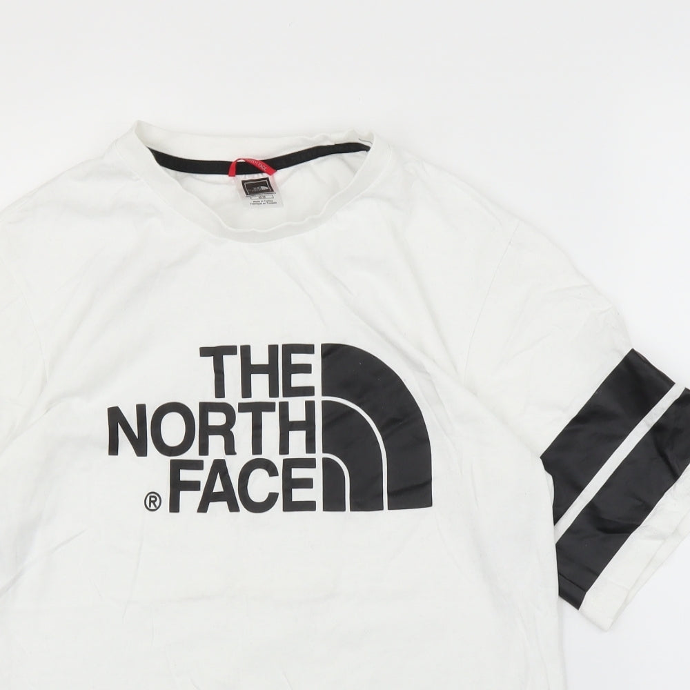 The North Face Womens White   Basic T-Shirt Size M