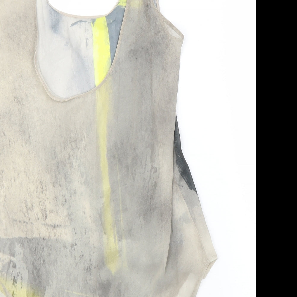 Preworn Womens Grey   Basic Tank Size M